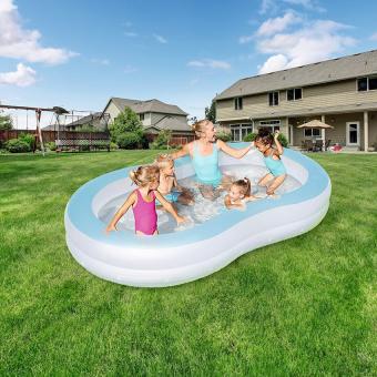 Bestway planschbecken color wave, 280x157x46 cm 
