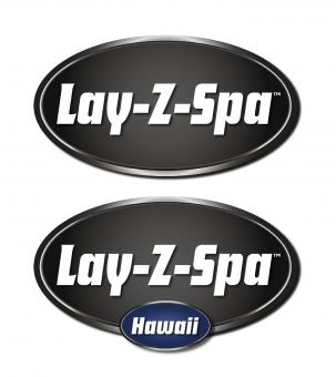 Bestway whirlpool lay-z-spa hawaii, blau, 180x180x71 cm 