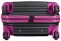 Die Koffermarke ABS-Kofferset 3-teilig Santorin fuchsia 