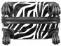 Die Koffermarke Polycarbonat-Kofferset 3-teilig Zebra weiß 
