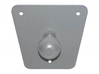 Wandhalterung lang für  träger, Tiefe ca. 6,5 cm 